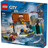 Set Lego City Police 60417 Lancha De Policía 311 Pz