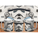 Taza - Tazón De Ceramica Star Wars Stroomper 3d 4k Art