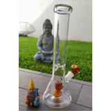 Bong De Cristal Con Percolador Guante Thanos Avengers 35 Cms