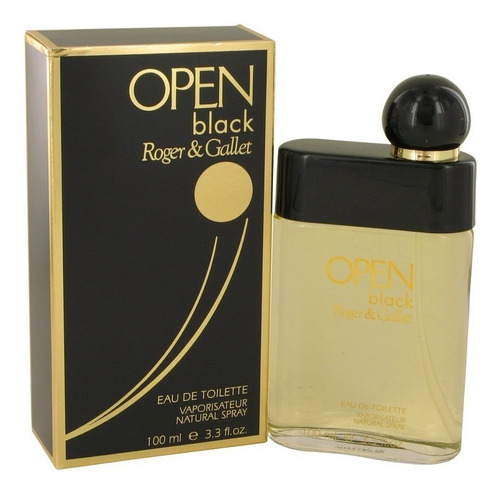 Perfume Roger & Gallet Open Black Masculino 100ml Edt -