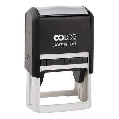 Sello Colop Printer 54 5x4cm Autoentintable Y Automático Color De La Tinta Negro Color Del Exterior Negro