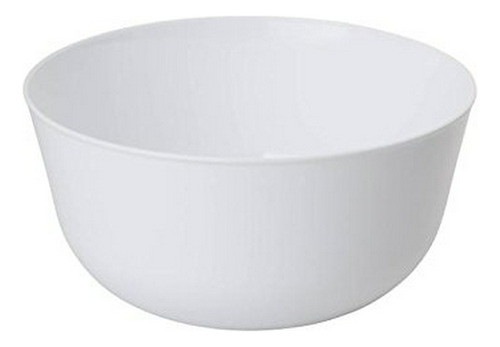 Bol De Plástico Blanco Premium Trendables - 40 Und