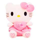  Peluche Hello Kitty Corazón Amor 30 Cm Gato Kawaii Regalo