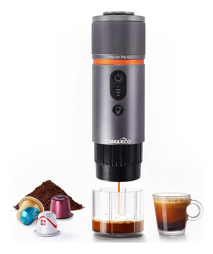 Conqueco Portable Coffee Machine Travel - 12v Car Espress Aa