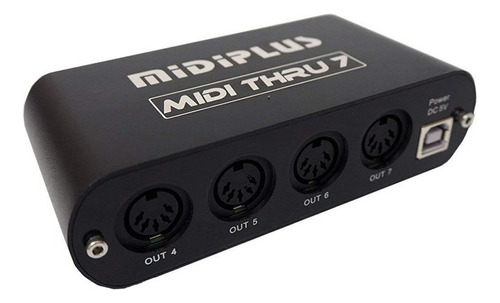 Midiplus Midi Thru Interfaz Midi 7 Midi Out 1 Midi In