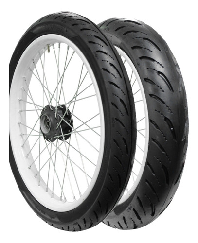 Par D Llantas 120/80-18 Y 80/100-21 Veloci Xeverus 200 Y 250