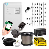 Kit 30m Cerca Elétrica Big Industrial Intelbras Wifi App Aço