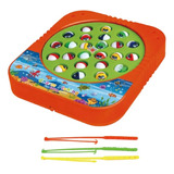 Juego De Piscina De Pesca Para Niños 24 Peces Fishing