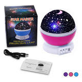 Luminária Projetor Para Quarto Galáxia Universo 360° Usb