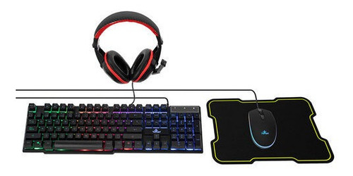 Kit Hydra Ykh-20708 Yeyian Teclado,mouse,mousepad,diadema G