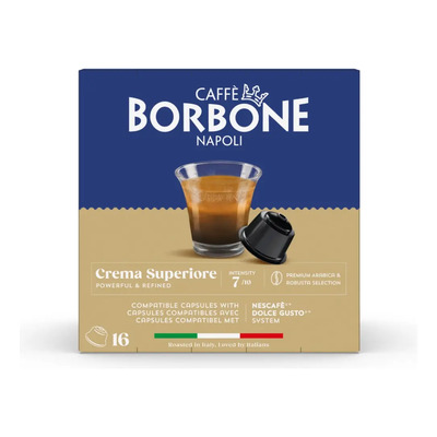 Café BORBONE Dolce gusto crema superiore int 7 x 16 capsulas | MercadoLibre