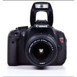  Canon Eos Rebel T3i Dslr + Lente 18-55 + Estuche Canon