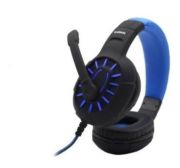 Headphone Gamer Fone De Ouvido Microfone Com Fio Jogador Led