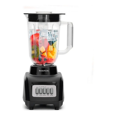 Licuadora Taurus Haley Negra 4 Vel. Vaso Plástico 1.25L | Envío gratis
