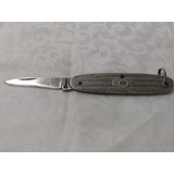 Antigo Canivete Funil Inox 12,5cm Aberto