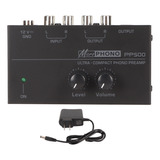 Preamplificador De Tocadiscos Phono, Volumen Independiente D