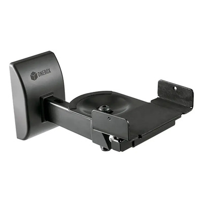 Soporte De Pared Movil Para Parlantes Altavoces Onebox Acero Color Negro | Envío gratis