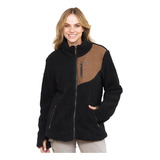 Chaqueta Chiporro Lumber  Mujer Negro Falcone