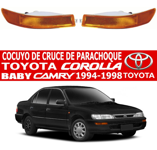 Cocuyo De Cruce Parachoque Corolla Baby Camry 1993 Al 1998 Foto 2