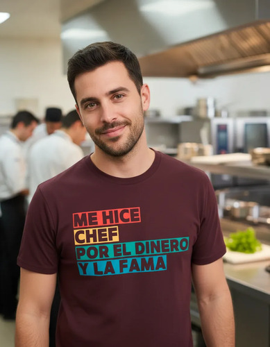 Playera Regalo Para Chef Frase Divertida Sarcasmo