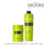 Shampoo After Color Máscara Crema Peinar 250ml Combo Bekim
