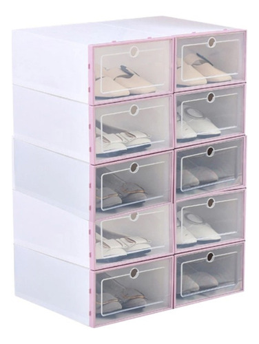 Cajones Organizadores De Zapatos Pack 10 Unidades #731141#