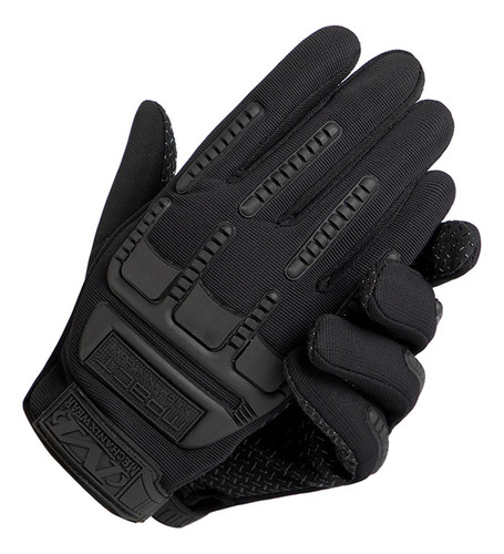 Guantes Tácticos Completos Negros Mechanixwear Impact