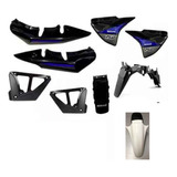 Kit De Plasticos Completo Original Motomel Cg 150 S2 Blanco