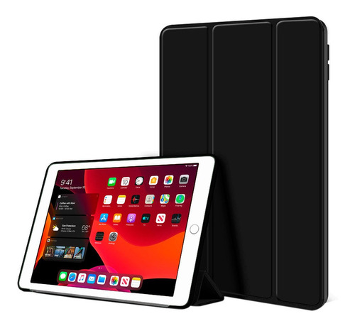 Kit Capa iPad 5 A1822 A1823 Tela 9.7 Case Smart + Pelicula