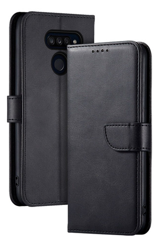 Carcasa Para LG Flipcover Premium Elegante Negro