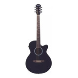 Guitarra Electroacustica Washburn Wa45ce-bk Negra