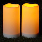 Velas Solares Homemory Para Exteriores, Impermeables Y Re...