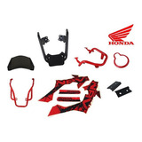 Kit Accesorios Rojo Honda Navi  Nuevo