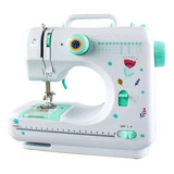 Máquina Coser Portatil Domestica Multifuncional Fhsm-505g