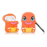 Estuche Para Airpdos 1/2 De Pokémon Charmander 