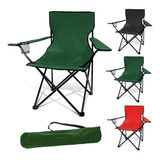 Sillon Director Camping Playa Plegable + Bolso 130 Kilos 