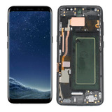 Tela Display Touch Frontal Compativel Galaxy S8 C/ Aro Oled