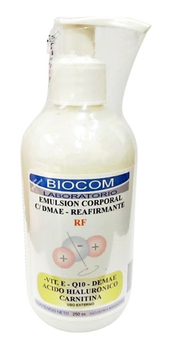 Emulsion Reafirmante Corporal Radiofrecuencia 250 Gr Biocom