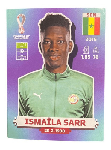 Laminas Senegal Mundial Qatar 2022 Fifa Originales Figuritas