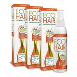 Eco-hair Loción Spray Crec Capilar X 125 Ml Promo X 3
