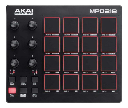 Controlador Midi Akai Mpd218 16 Pads