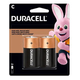 Duracell Pila Alcalina Con Blister 2 Baterias Tipo C 
