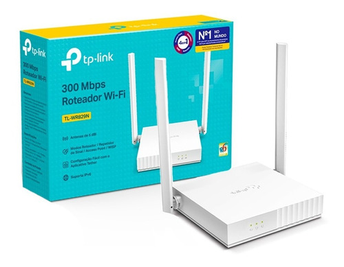 Roteador Wifi Tp Link Tl-wr829n 300mbps 2 Antenas Multimodo