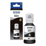 Tinta Para Impresora Epson 504 | L4150 L4160 L6161 Negro