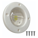 Faro Luz De Popa Embutir Plástico C/lampara Led - Nautica