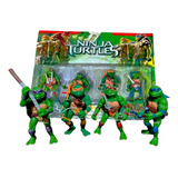 Tortugas Ninjas Con Armas Juguetes Figuras Colección Cómic