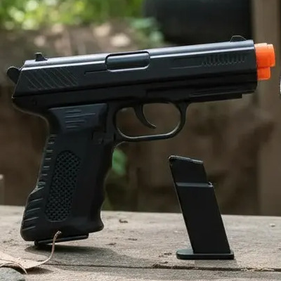 4 Juguete Pistola Postas Balines Regalo Niño Tirapajaros | Meses sin interés