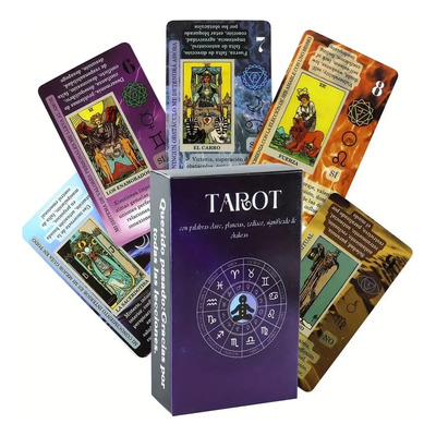 Aomux Cartas De Tarot Clásico En Español 78 Pzs 10x6cm Para Principiantes, Juego De Mesa De Adivinación, Autoexploración Y Desarrollo Personal | MercadoLibre