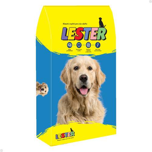 Ração Lester Cães Adultos 15kg Bom E Barato Dog Carne