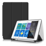 Funda iPad 10.2'' Porta Lapiz + Lapiz Activo Simil Apple Pen